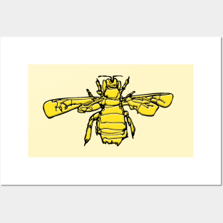 Bee Awesome Posters and Art